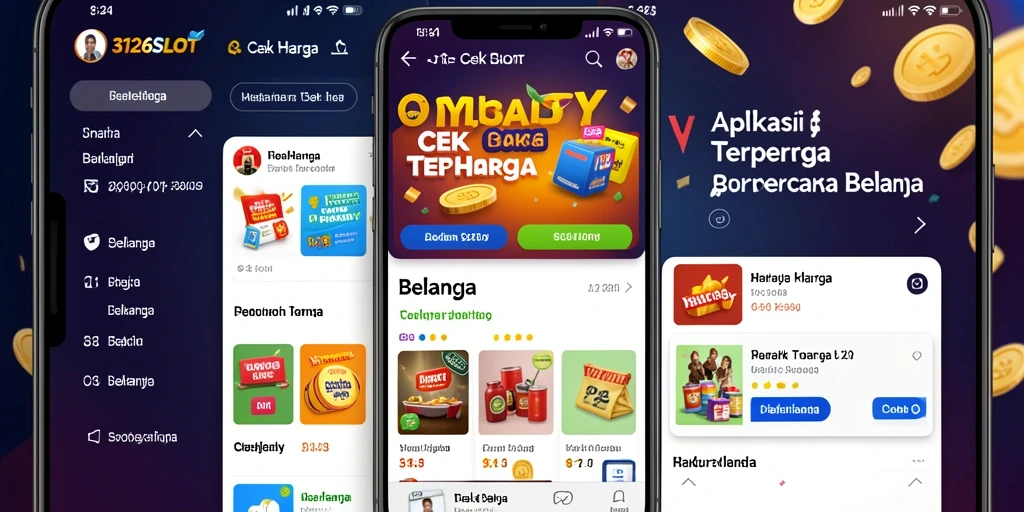 Antarmuka aplikasi 3126SLOT yang menampilkan fungsi cek harga secara langsung.