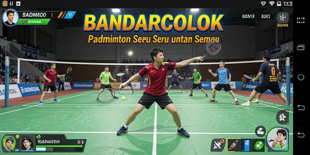 Tampilan antarmuka game BANDARCOLOK yang menarik dan fungsional.