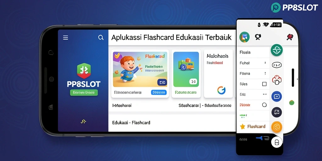 Tampilan antarmuka pengguna <strong>PP8SLOT</strong> yang menarik dan fungsional.